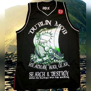 MMA Basketball Style Jersey Dublin Mob